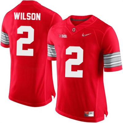 Men's NCAA Ohio State Buckeyes Dontre Wilson #2 College Stitched Playoffs Authentic Nike Red Football Jersey KI20A05OM